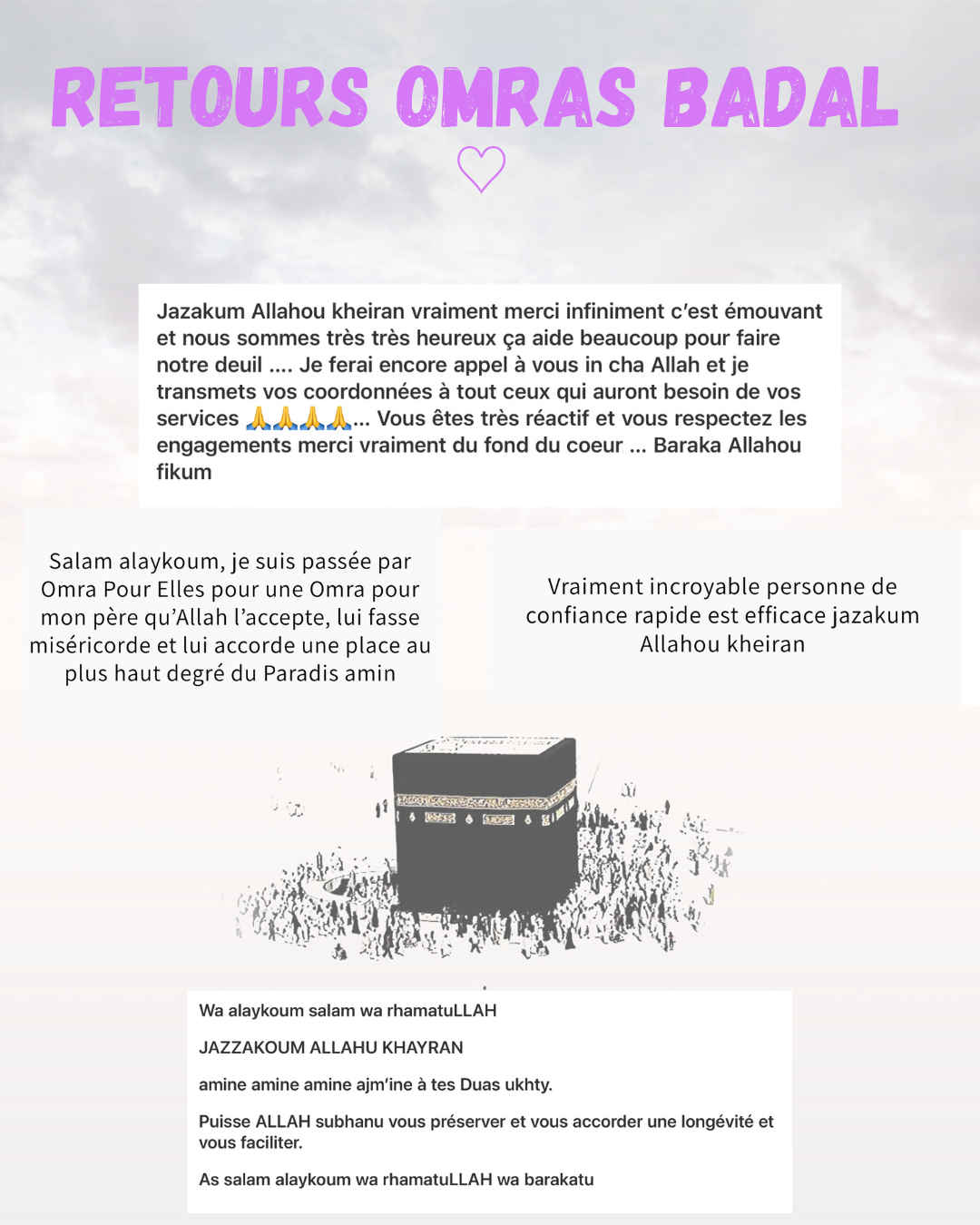 Omra badal (par procuration)