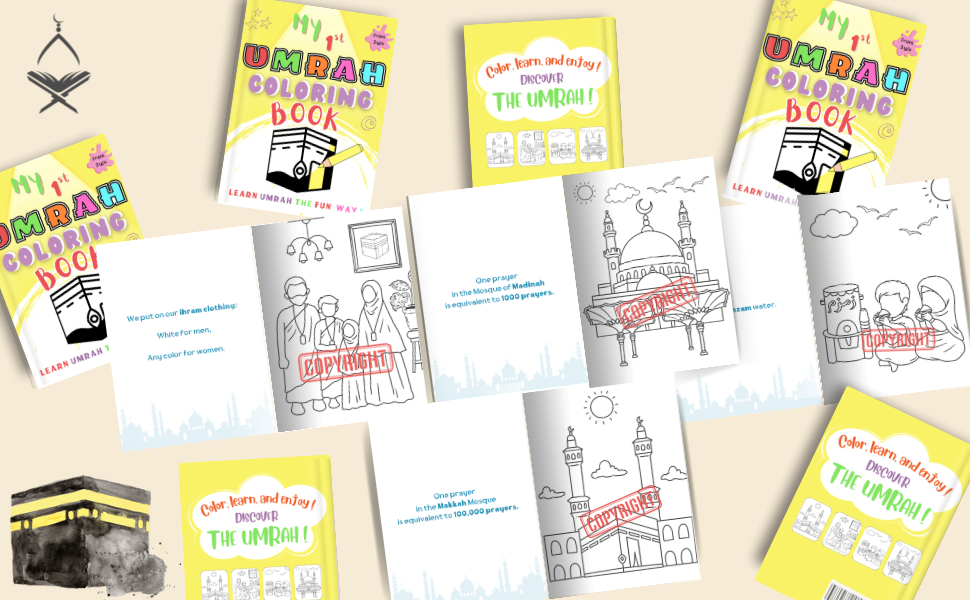 My First Umrah Coloring Book
