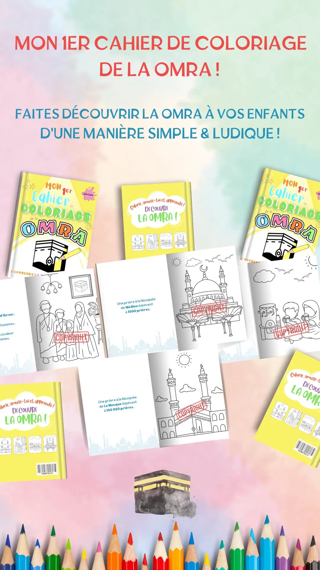 Mon Cahier de Coloriage de la Omra Omra Pour Elles