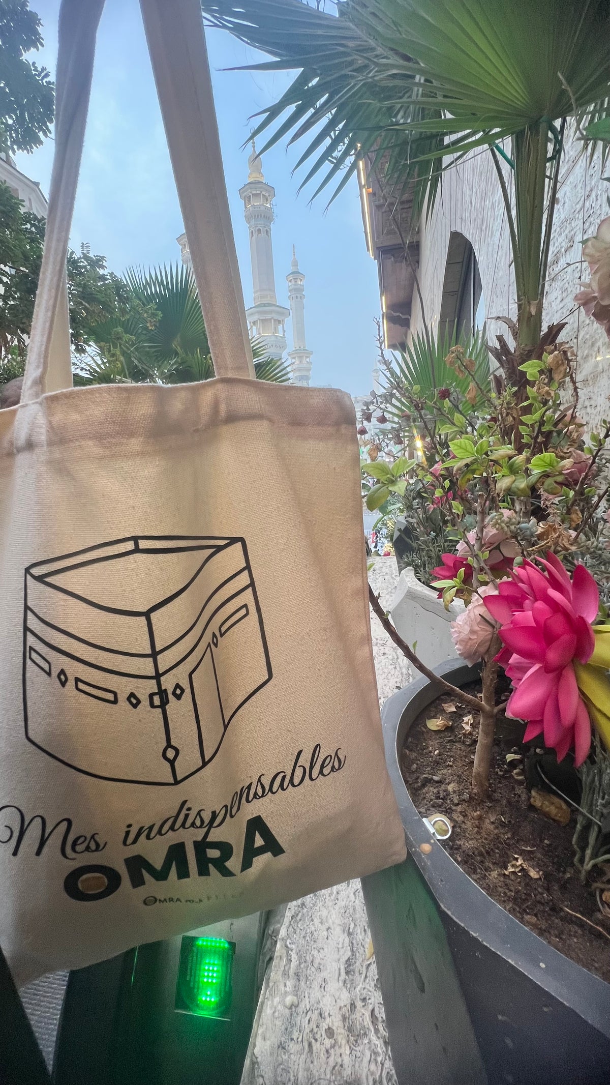 "My Umrah Essentials" tote bag