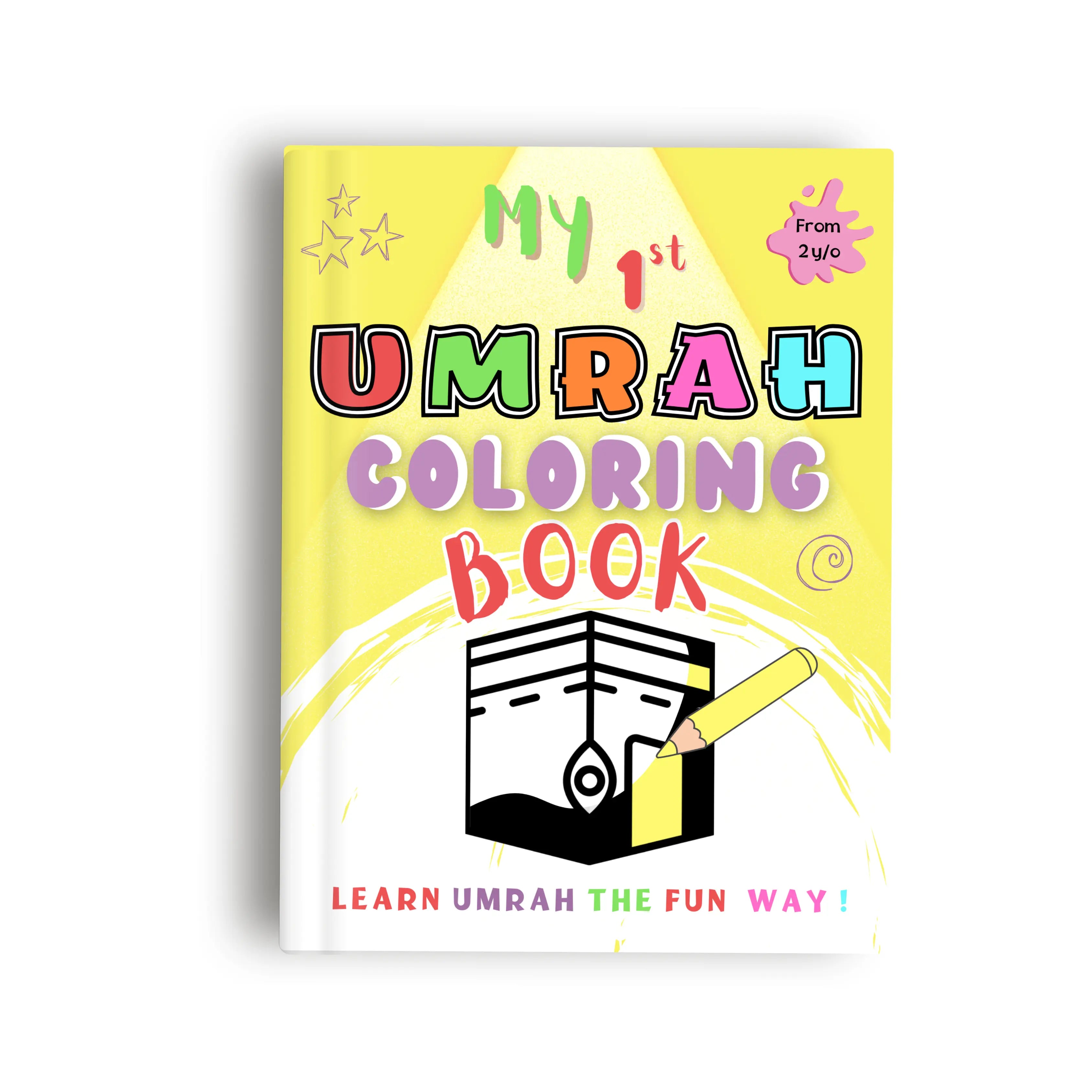 My First Umrah Coloring Book Omra Pour Elles