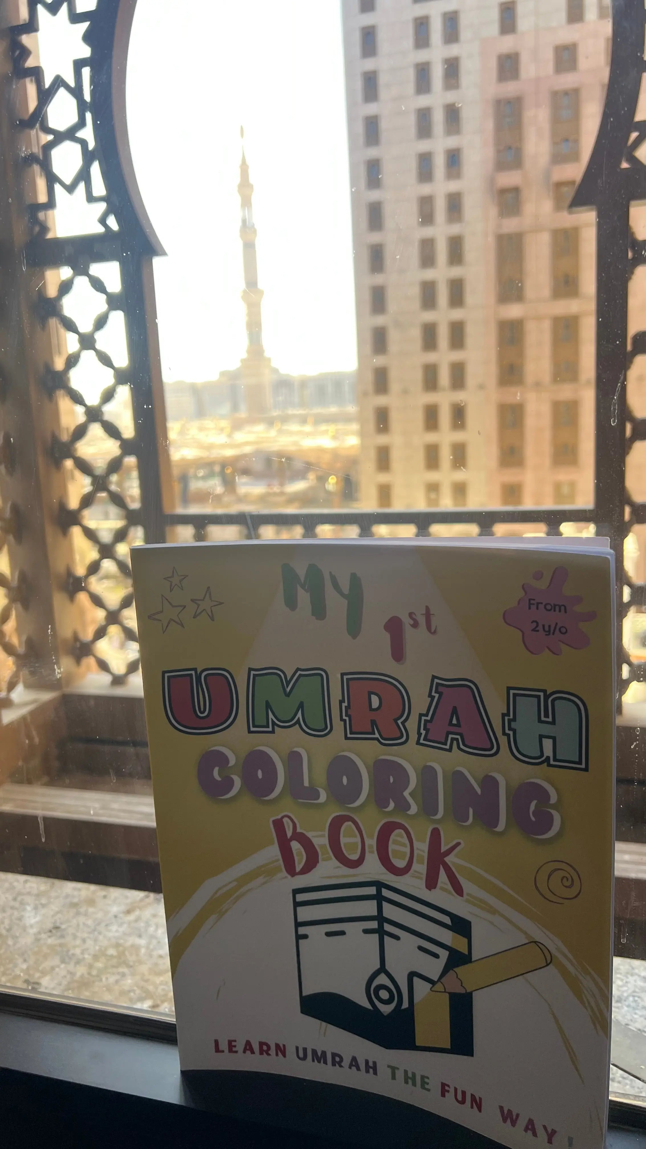 My First Umrah Coloring Book Omra Pour Elles