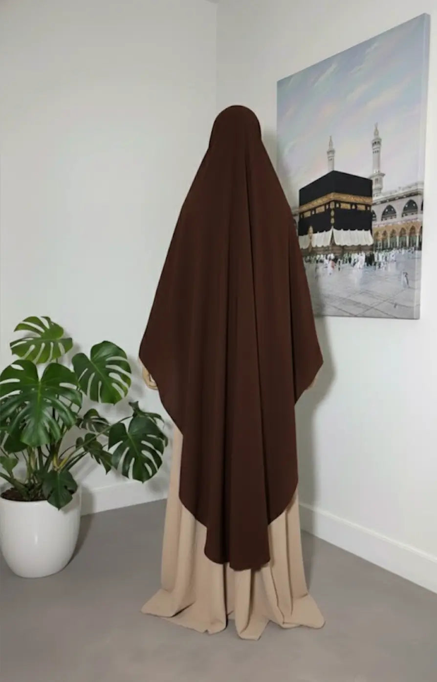 Maxi Khimar Jersey Premium Omra Pour Elles