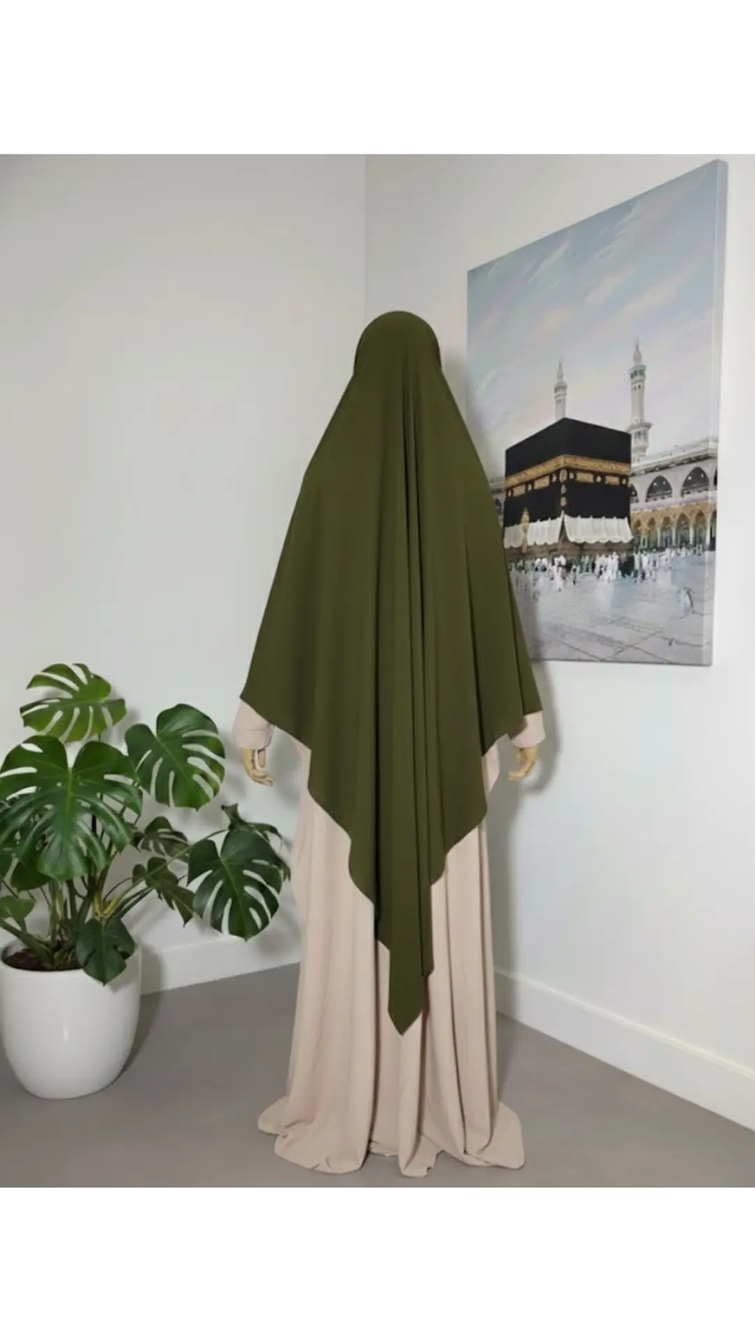 Maxi Khimar Jersey Premium Omra Pour Elles