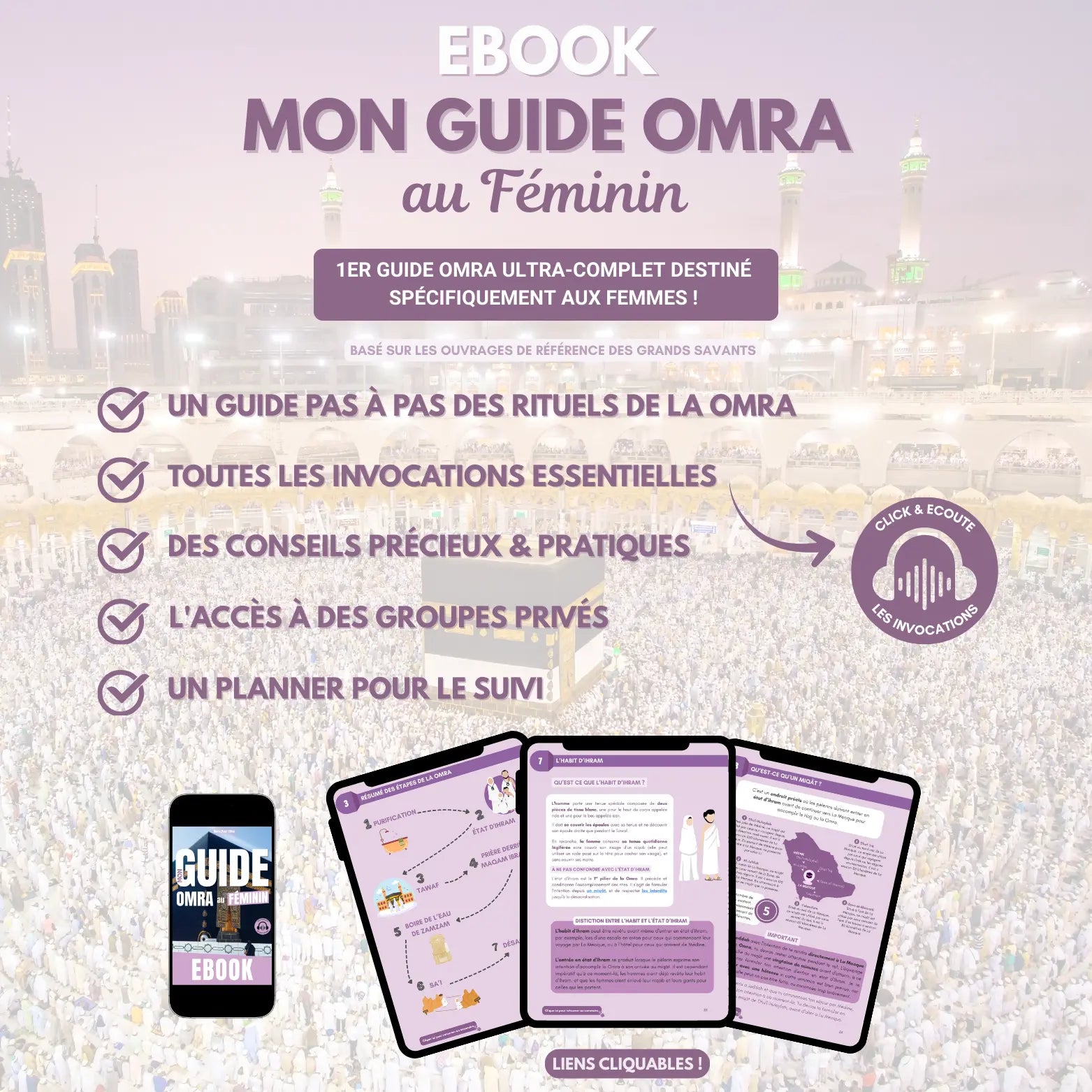 EBOOK Mon GUIDE Omra au Féminin - Guide Omra femme PDF - Omra Pour Elles