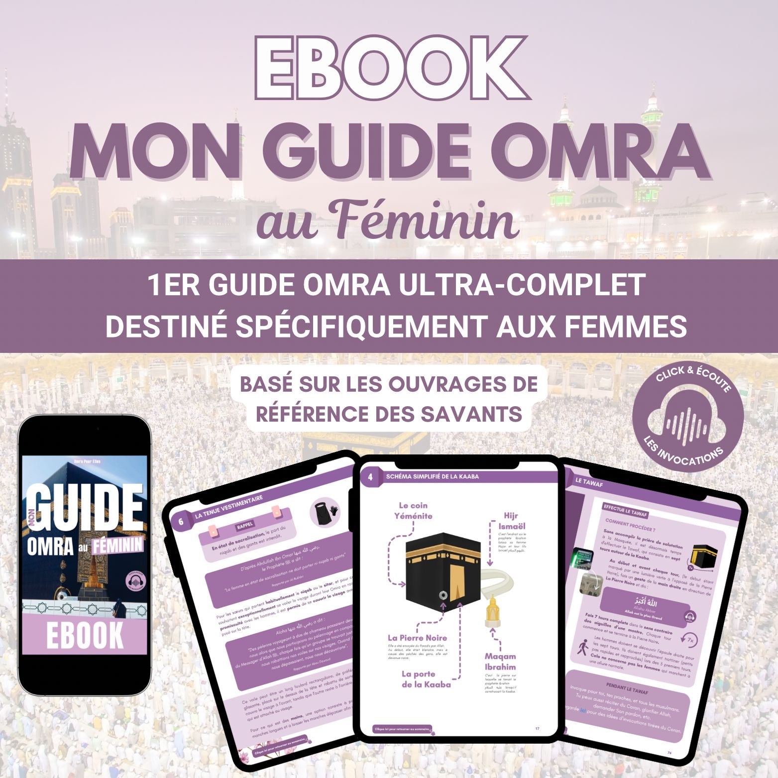 EBOOK Mon GUIDE Omra au Féminin - Guide Omra femme PDF- Omra Pour Elles