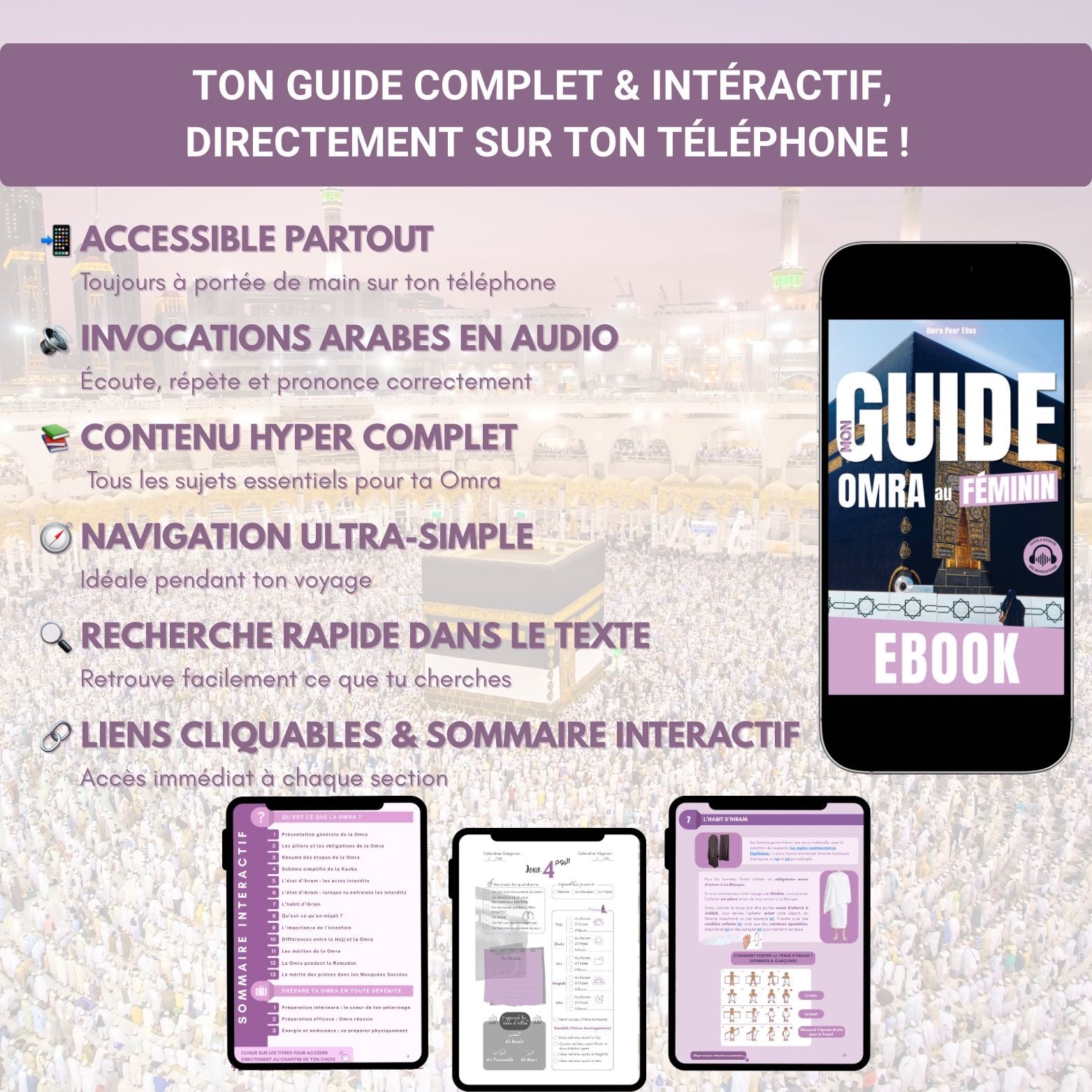 EBOOK Mon GUIDE Omra au Féminin - Guide Omra femme PDF - Omra Pour Elles