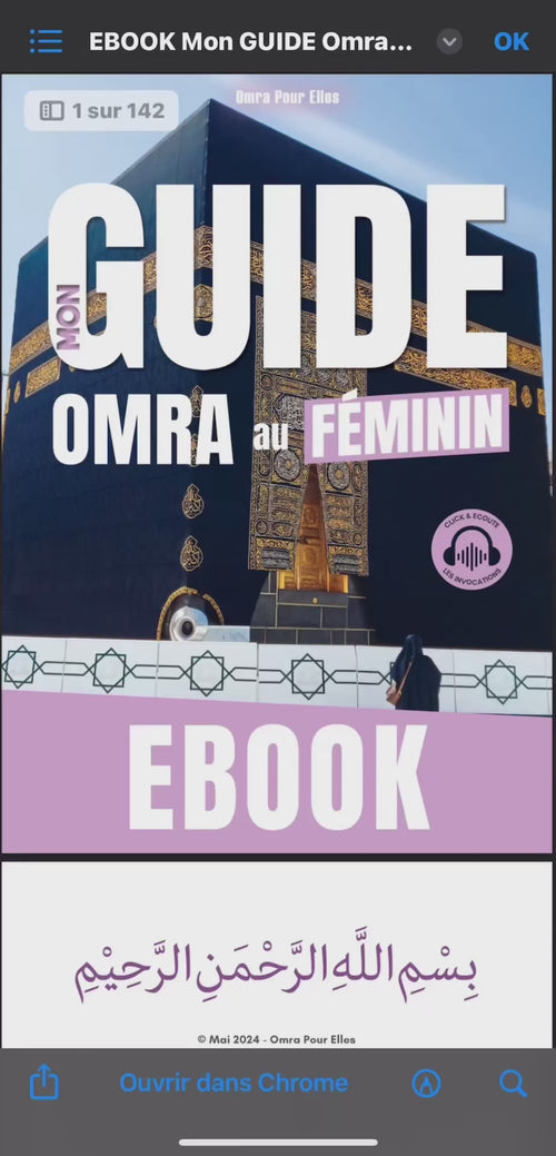 EBOOK Mon GUIDE Omra au Féminin - Guide Omra femme PDF- Omra Pour Elles