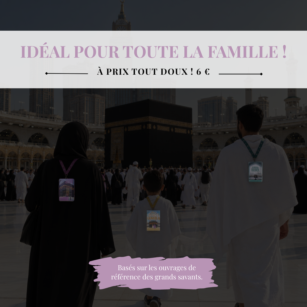 Tours de cou Omra idéals pour toute la famille à prix tout doux